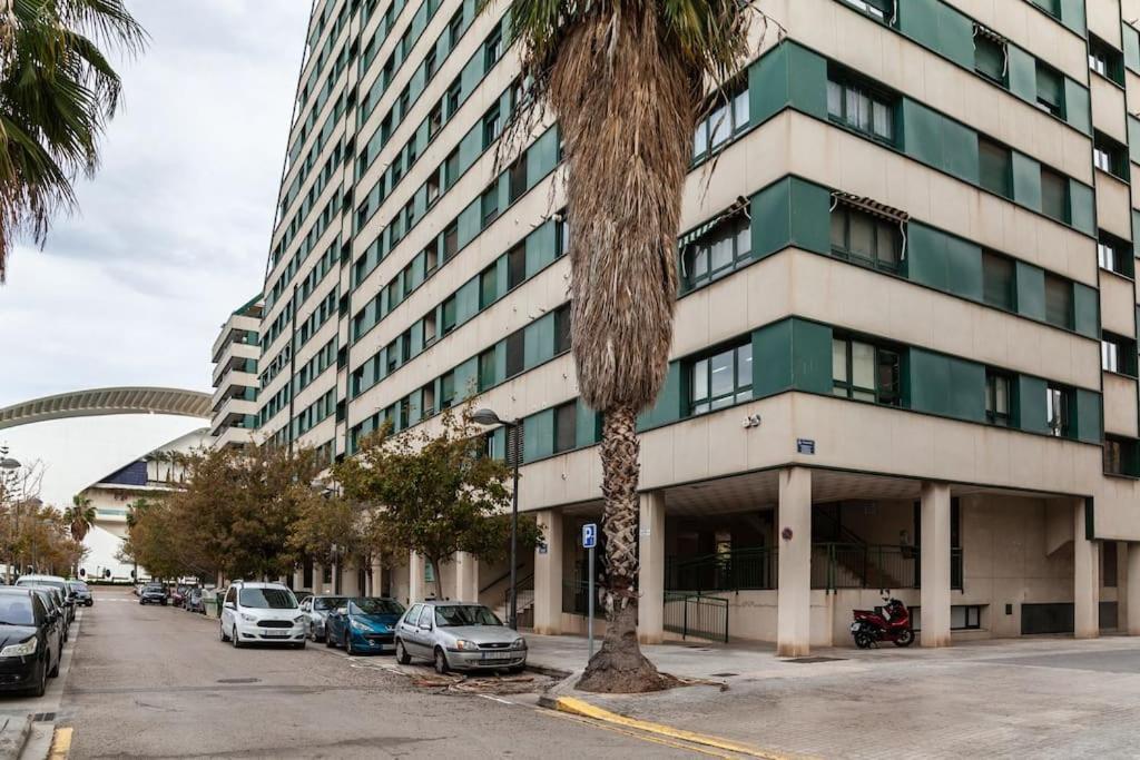 Valencia Las Artes Y Ciencias + Garaje + Netflix Ngoại thất bức ảnh